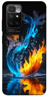 Чохол на Xiaomi Redmi 10 Water And Fire фото 1 з 1