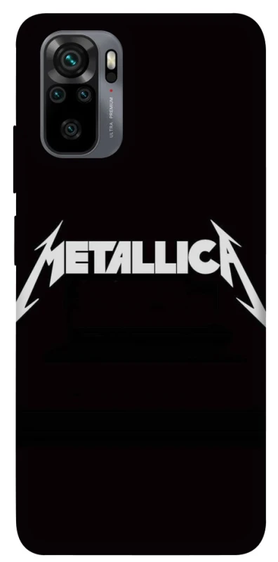 Чехол на Xiaomi Redmi Note 10 / Note 10s Metallica logo фото 1 из 1