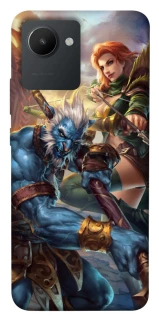 Чехол на Realme C30s Dota heroes фото 1 из 1