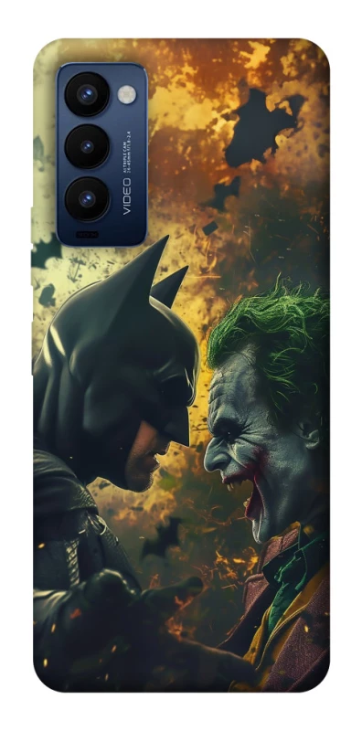 Чохол на TECNO Camon 18 Pro Batman and the Joker фото 1 з 1