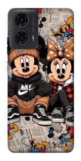 Чехол на Motorola Moto G04 Miki & Mini фото 1 из 1