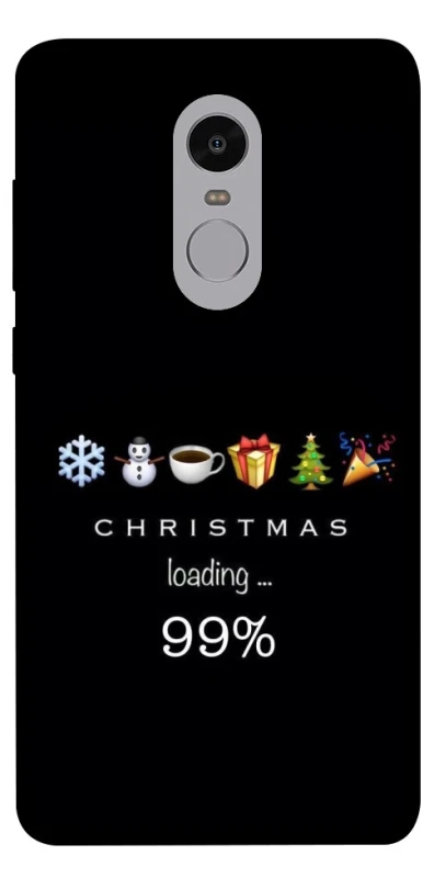 Чехол на Xiaomi Redmi Note 4X / Note 4 (Snapdragon) Christmas Loading фото 1 из 1
