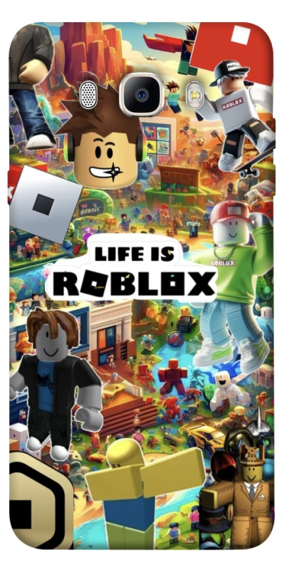 Чохол на Samsung J510F Galaxy J5 (2016) Life is Roblox фото 1 з 1