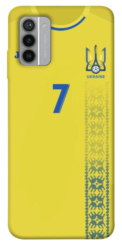 Чехол на Nokia G42 UA-Football ver.3 фото 1 из 1