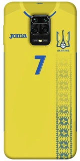 Чехол на Xiaomi Redmi Note 9s / Note 9 Pro / Note 9 Pro Max UA-Football ver.3 фото 1 из 1