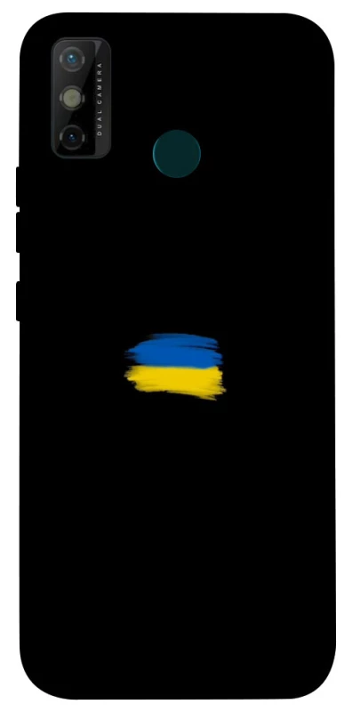 Чехол на TECNO Spark 6 Go Флаг красками фото 1 из 1