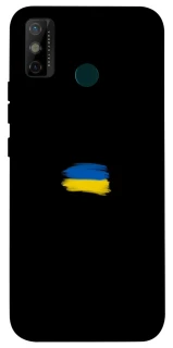 Чехол на TECNO Spark 6 Go Флаг красками фото 1 из 1