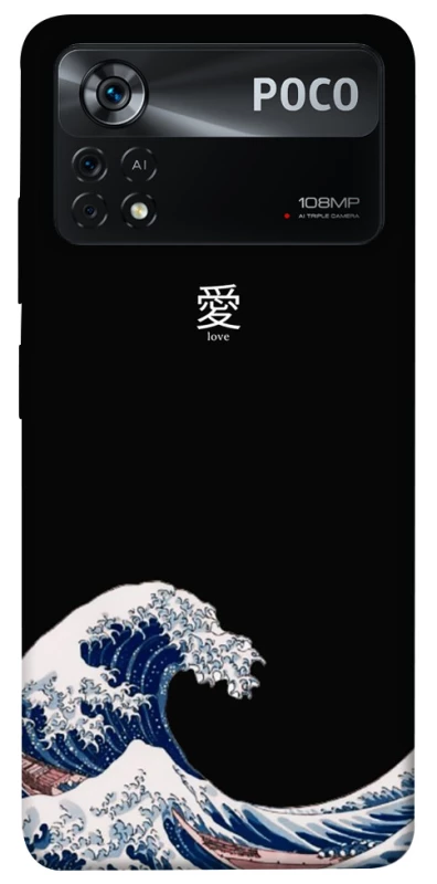 Чехол на Xiaomi Poco X4 Pro 5G Japa wave фото 1 из 1