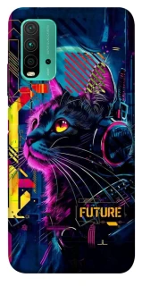 Чохол на Xiaomi Redmi Note 9 4G / Redmi 9 Power Cyber Cat v2 фото 1 з 1