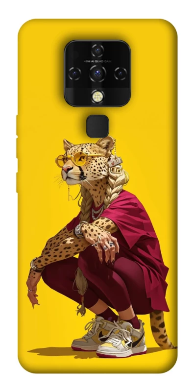 Чехол на TECNO Camon 16 SE Ягуар фото 1 из 1