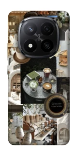 Чохол на Xiaomi Redmi Note 14 Pro+ 5G Coffee collage ver.4 фото 1 з 1