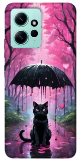 Чохол на Xiaomi Redmi Note 12 4G Black cat фото 1 з 1