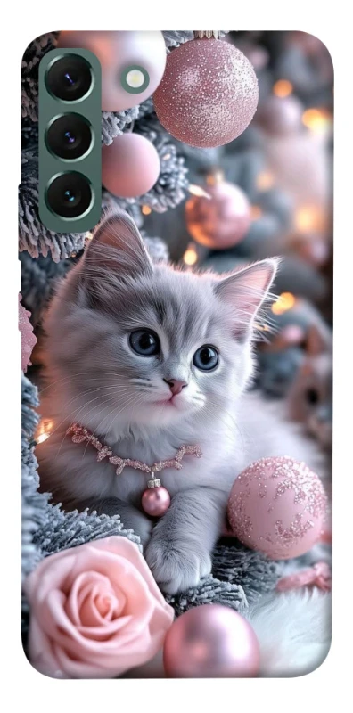 Чохол на Samsung Galaxy S22+ Christmas Kitty фото 1 з 1