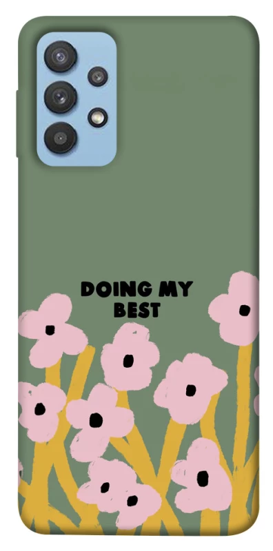 Чохол на Samsung Galaxy M32 Doing my best фото 1 з 1