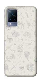 Чохол на Vivo V21 Star Wars background ver.1 фото 1 з 1