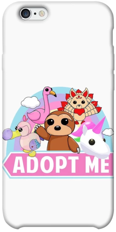 Чохол на Apple iPhone 6/6s plus (5.5") Adopt Me Pets Logo фото 1 з 1
