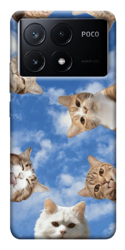 Чохол на Xiaomi Poco X6 Сats фото 1 з 1