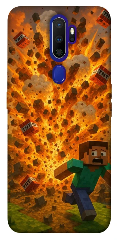 Чохол на Oppo A5 (2020) / Oppo A9 (2020) Minecraft v7 фото 1 з 1