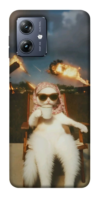 Чехол на Motorola Moto G54 Exploding Kittens ver.1 фото 1 из 1