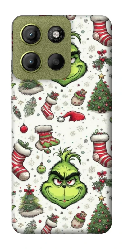 Чохол на Motorola Moto G15 4G Grinch mood ver.3 фото 1 з 1