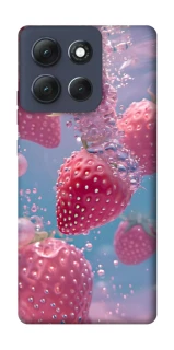 Чехол на Motorola Moto G86 Power Клубника в воде фото 1 из 1