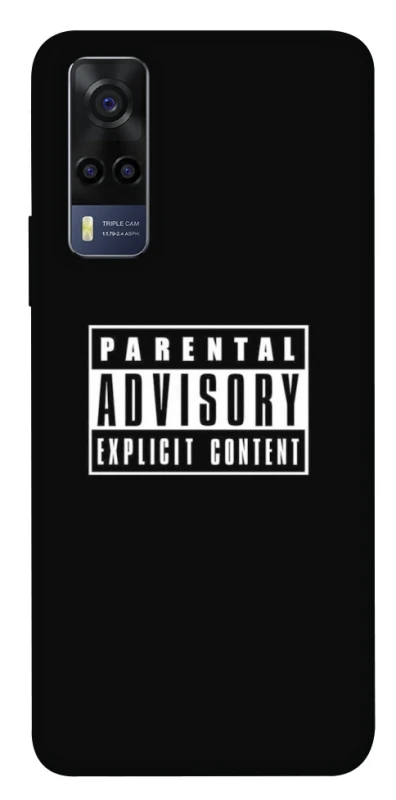 Чохол на Vivo Y53s Parental Advisory Label фото 1 Чохол на Vivo Y53s Parental Advisory Label фото 1 з 1