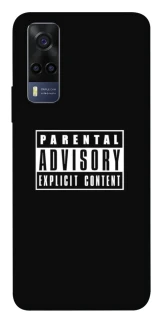 Чохол на Vivo Y53s Parental Advisory Label фото 1 Чохол на Vivo Y53s Parental Advisory Label фото 1 з 1