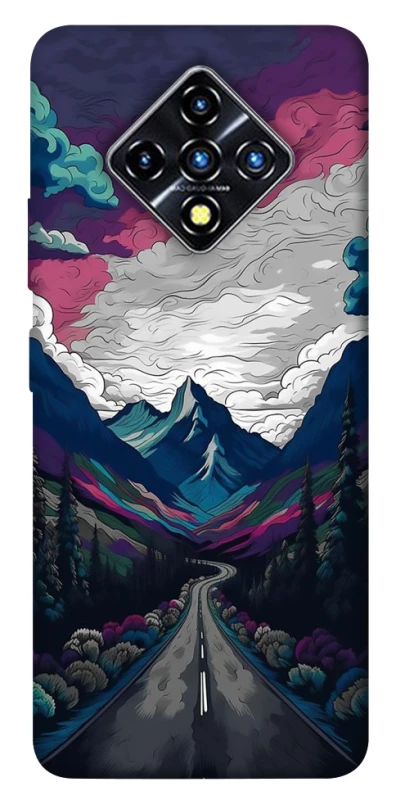 Чохол на Infinix Zero 8 Намальовані гори фото 1 з 1