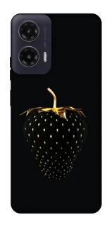 Чохол на Motorola Moto G35 Чорна полуниця фото 1 з 1