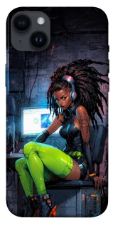 Чехол на Apple iPhone 14 Plus (6.7") Cyber girl фото 1 из 1