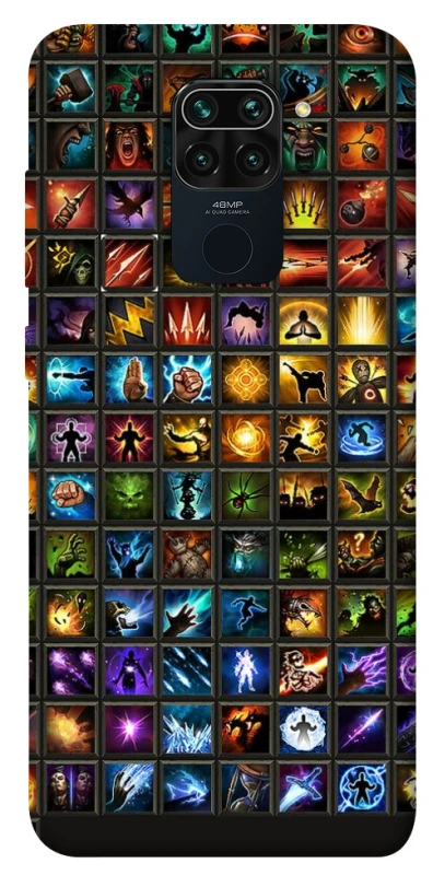 Чохол на Xiaomi Redmi Note 9 / Redmi 10X Abilities menu ver.3 фото 1 з 1