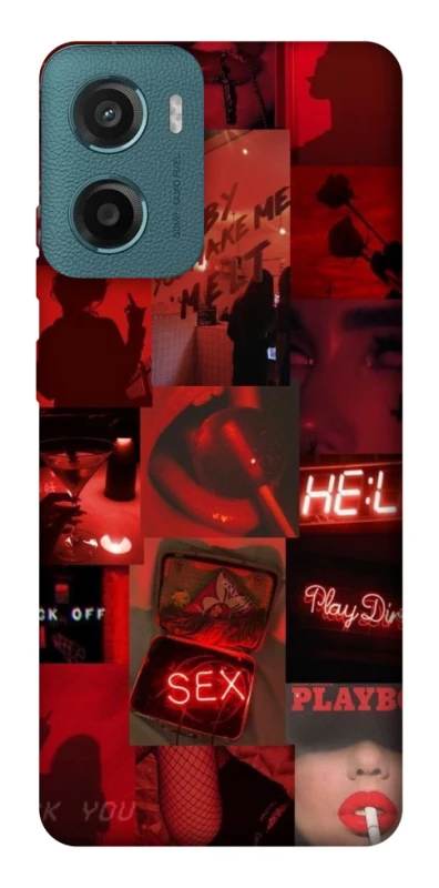 Чехол на Motorola Moto G06 Love collage ver.3 фото 1 из 1