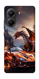 Чохол на Xiaomi Poco X6 Pro Сar and dragon фото 1 з 1