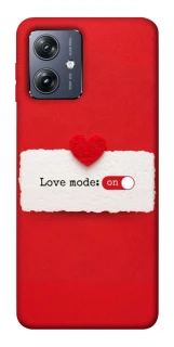 Чохол на Motorola Moto G54 Love Mode ON фото 1 з 1