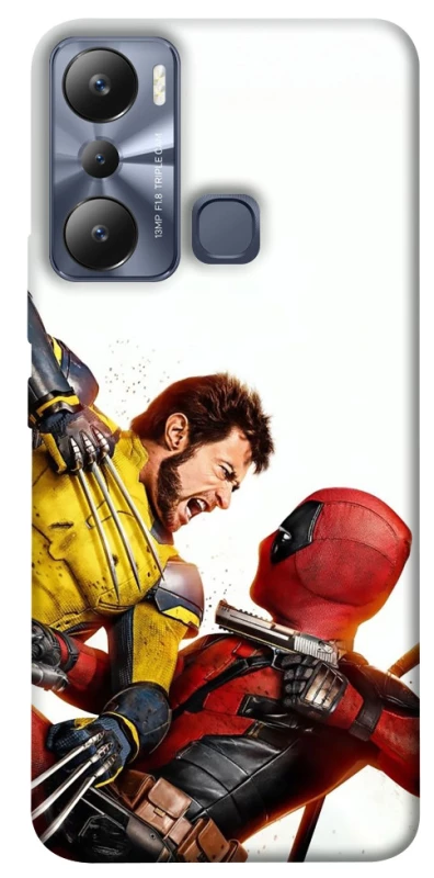 Чохол на Infinix Hot 20i Deadpool and Wolverine фото 1 з 1