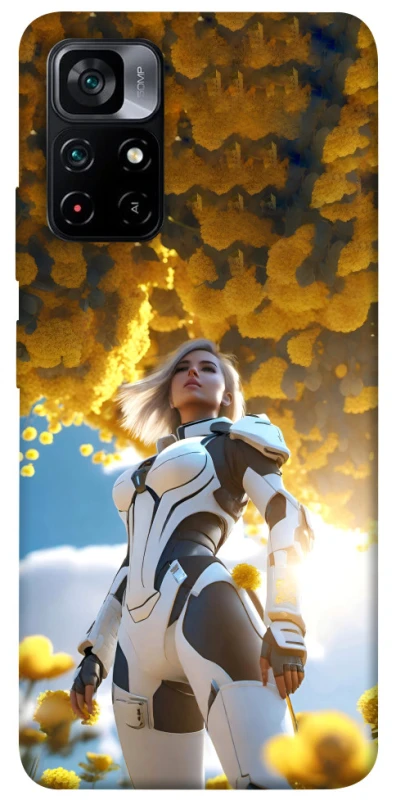 Чохол на Xiaomi Poco M4 Pro 5G Cyber space girl ver.3 фото 1 з 1