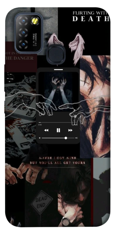 Чохол на Infinix Hot 10 Lite Flirt collage фото 1 з 1