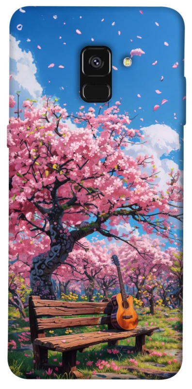 Чехол на Samsung A530 Galaxy A8 (2018) Sakura фото 1 из 1