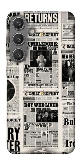 Чехол на Samsung Galaxy S24+ Harry Potter newspaper фото 1 из 1