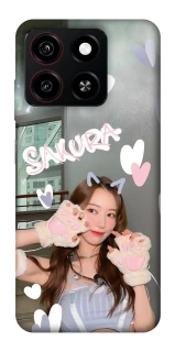 Чохол на ZTE Blade A35 4G Sakura - LE SSERAFIM фото 1 з 1