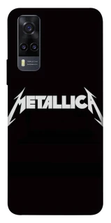 Чехол на Vivo Y31 Metallica logo фото 1 Чехол на Vivo Y31 Metallica logo фото 1 из 1