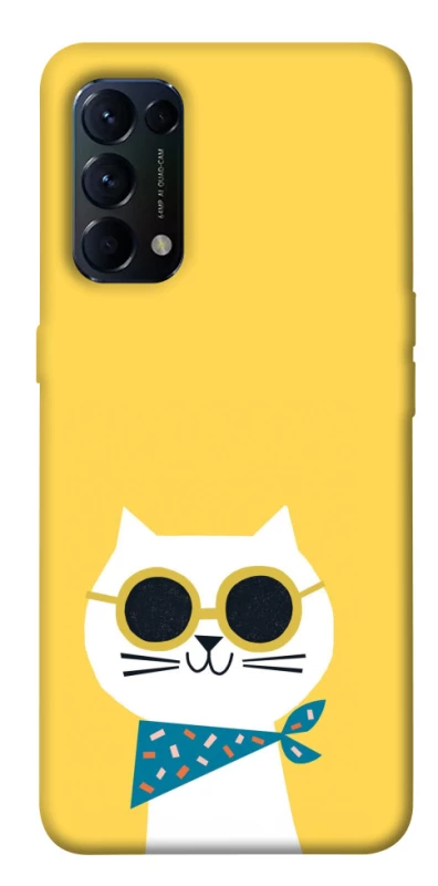 Чехол на Oppo Reno 5 4G Кот-муркот фото 1 из 1