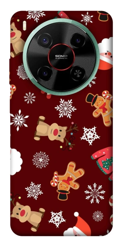 Чохол на ZTE Nubia V70 Max Новорічний v6 фото 1 з 1