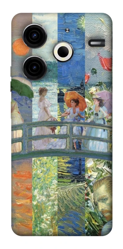 Чехол на TECNO Pova 6 Neo (LI6) Art collage ver.6 фото 1 из 1