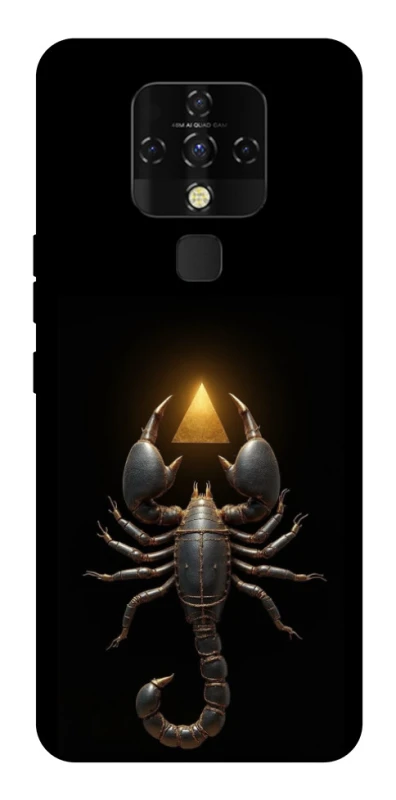 Чехол на TECNO Camon 16 SE Scorpio with Golden Triangle фото 1 из 1