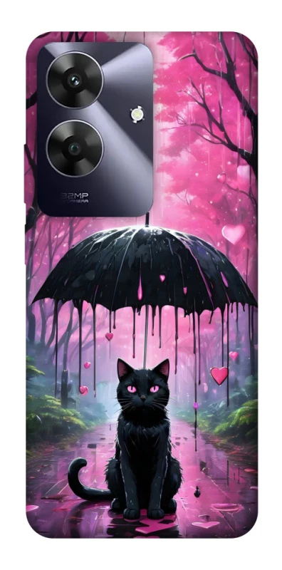 Чохол на Realme Note 60 Black cat фото 1 з 1