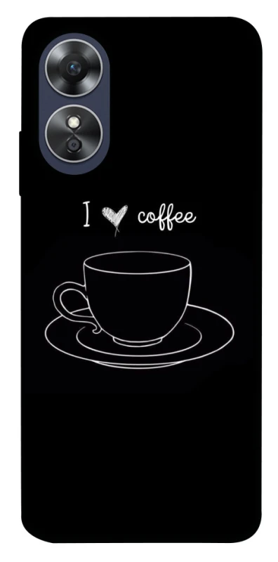 Чехол на Oppo A17 Black coffee фото 1 из 1