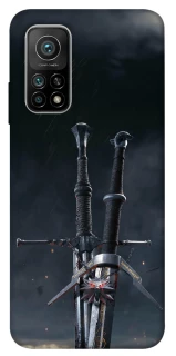 Чехол на Xiaomi Mi 10T Мечи Ведьмака фото 1 из 1