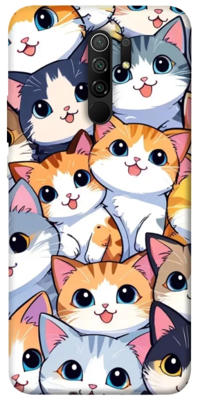 Чехол на Xiaomi Redmi 9 Cute Cat v2 фото 1 из 1