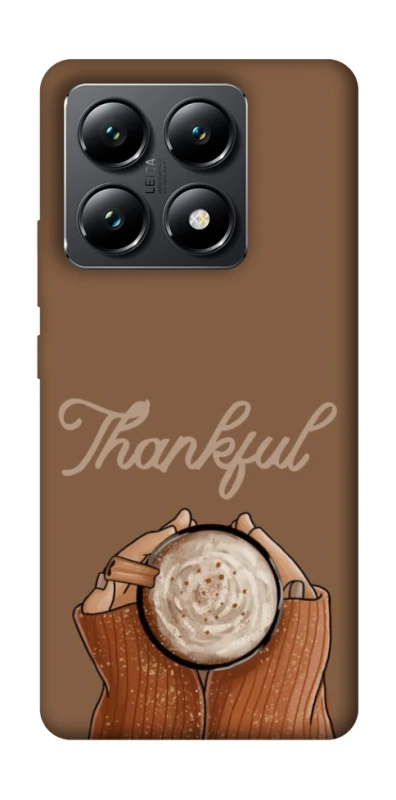 Чохол на Xiaomi 14T Thankful coffee фото 1 з 1